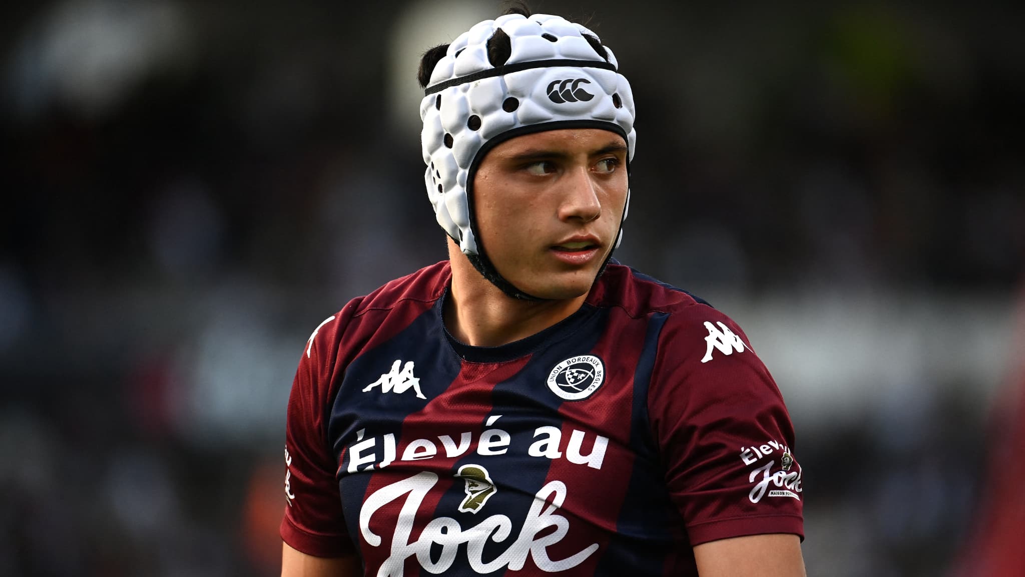 Le joueur de l'Union Bordeaux-Bègles (UBB) Louis Bielle-Biarrey, 7 juin 2025