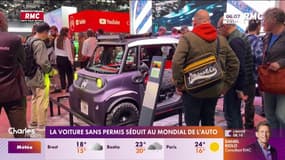 La voiture sans permis séduit au Mondial de l'Auto
