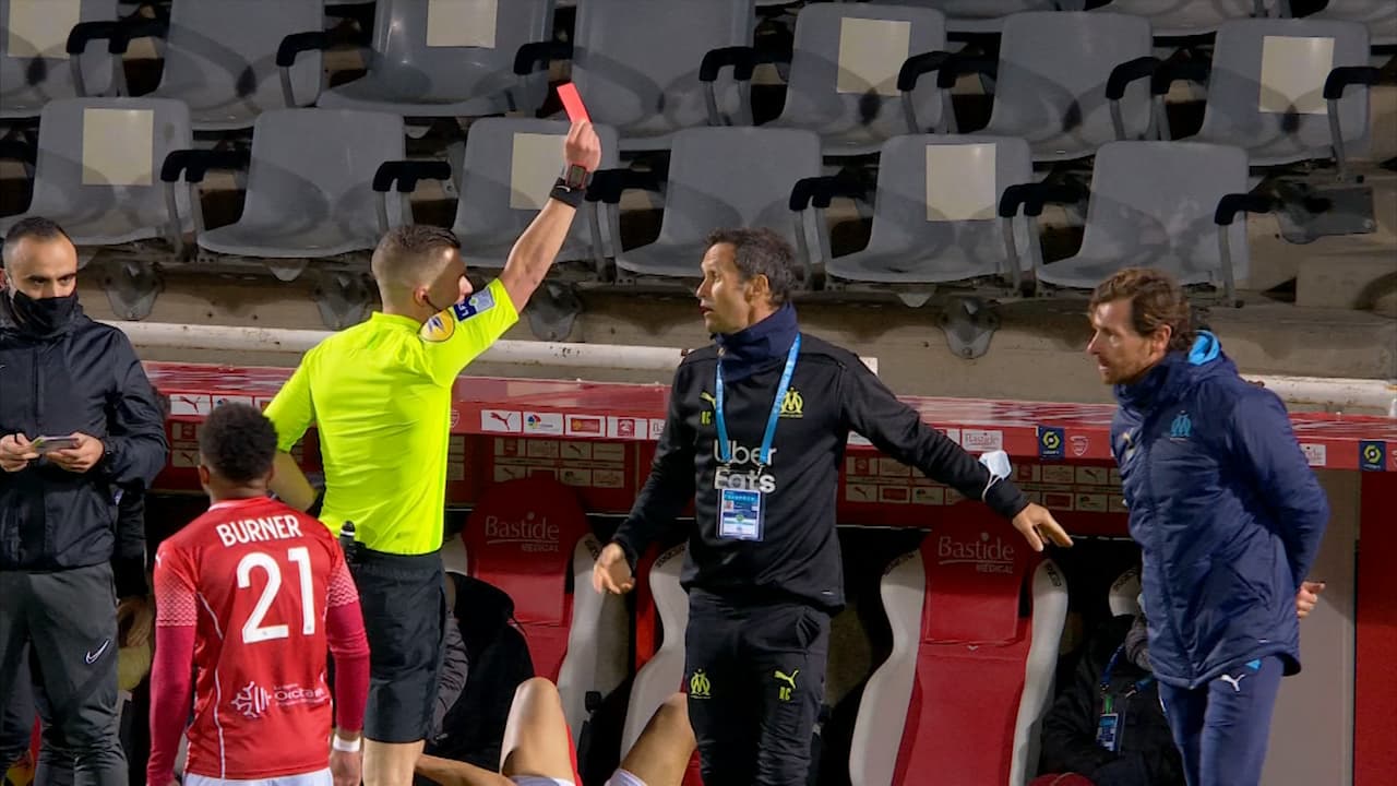 André Villas Boas exclu lors de Nîmes-OM André Villas Boas exclu lors de Nîmes-OM