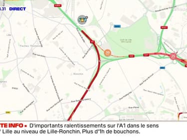 Plus de 15 km de ralentissements sur l'A1 ce jeudi matin