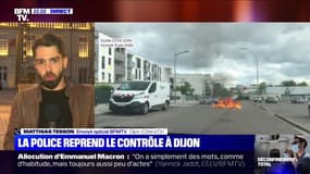 Tensions urbaines: la police reprend le contrôle à Dijon