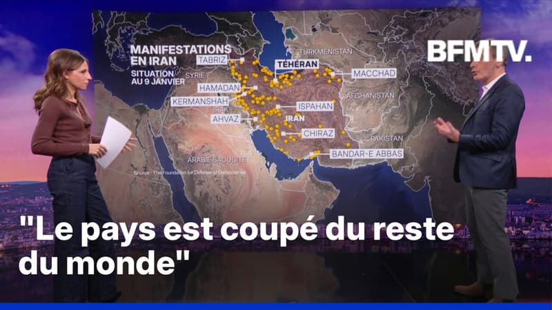 Des manifestations violentes secouent l'Iran depuis 13 jours