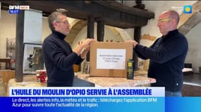 L’huile d’olive du Moulin d’Opio bientôt servie à l’Assemblée nationale !