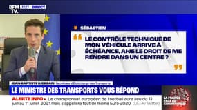 "Sur les contrôles techniques, l'Etat fera preuve de souplesse et de compréhension" Djebbari