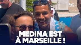 "Les plus grands supporters de France", "Gagner des titres"... les premiers mots de Medina lors de son arrivée à Marseille