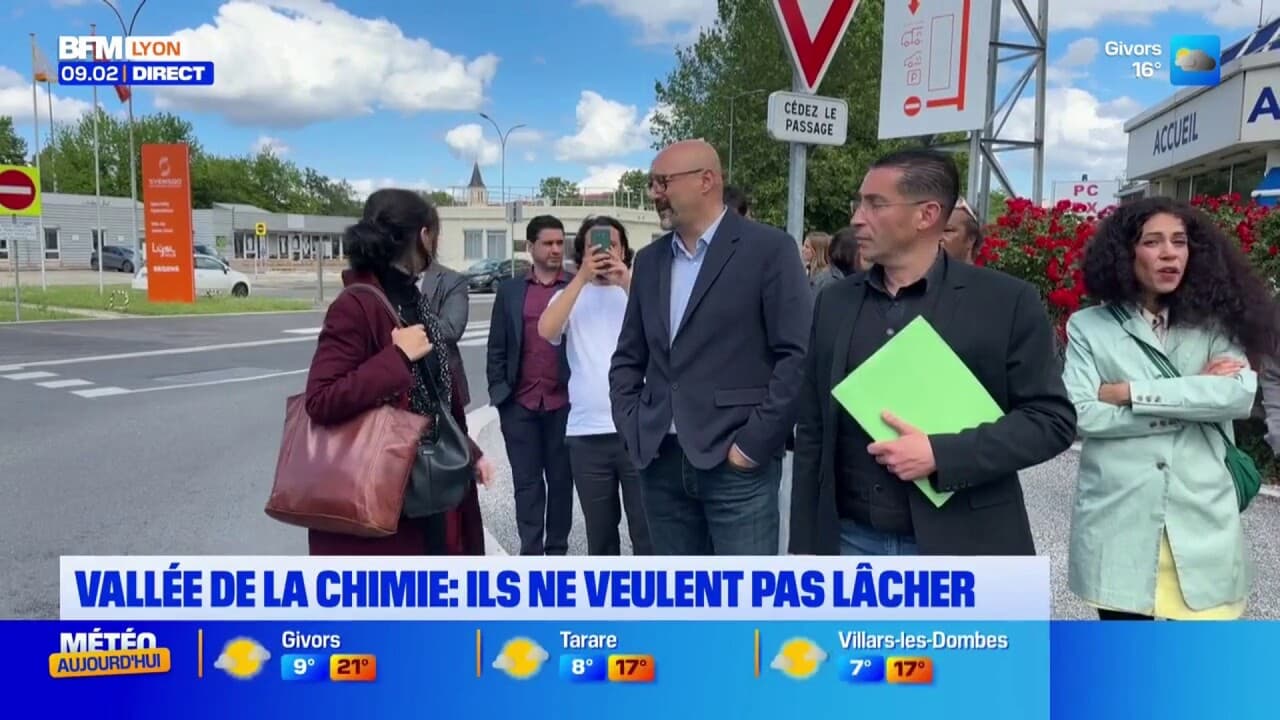 Fons Solution Vallée de la chimie : Le maire de St-Fons tente de trouver des solutions