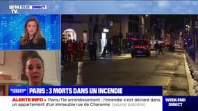 Paris : un incendie fait trois morts dans un immeuble rue de Charonne - 07/04