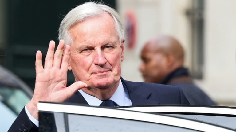 Le nouveau premier ministre Michel Barnier, le 5 septembre 2024
