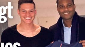 Julian Draxler et Patrick Kluivert