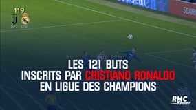 Les 121 buts de Ronaldo en Ligue des champions avec Man United, le Real Madrid et la Juve