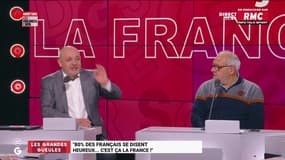 "80% des Français se disent heureux... C'est ça la France !" - 25/11