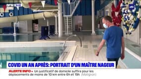 Covid-19, un an après: Gérald, maître-nageur se reconvertit en standardiste en attendant la réouverture des piscines