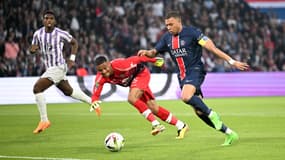 Kylian Mbappé lors de PSG-Toulouse (1-3, L1), son dernier match au Parc des Princes, le 12 mai 2024