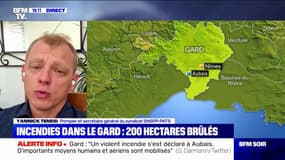 "Depuis plusieurs semaines, même plusieurs mois à certains endroits, le risque [d'incendie] n'a jamais été aussi haut", affirme le syndicaliste pompier Yannick Tenesi