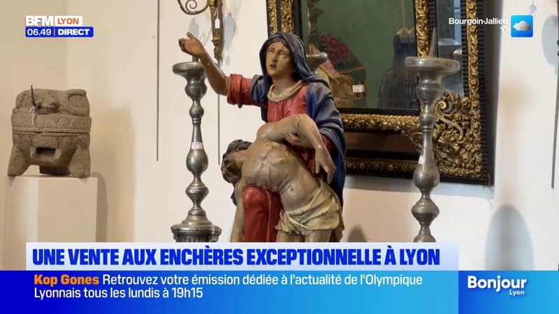 Lyon: une vente aux enchères exceptionnelle