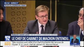 "Le Président m'a autorisé à venir", déclare son chef de cabinet lors de son audition au Sénat pour l'affaire Benalla