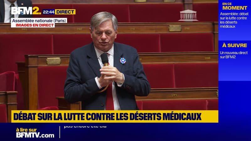 Déserts médicaux: le député Cyrille Isaac-Sibille (Les Démocrates) pointe la responsabilité des politiques