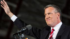 Bill de Blasio succède à l'homme d'affaires Michael Bloomberg.