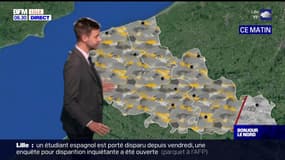 Météo Nord-Pas-de-Calais: un ciel gris et pluvieux, jusqu'à 13°C attendus à Lille