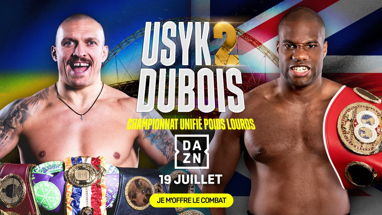 Usyk - Dubois 2 : comment regarder le combat de boxe en streaming et en