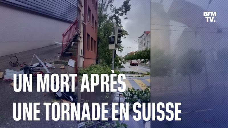 Suisse: une tornade fait un mort, une quinzaine de blessés et de gros dégâts à La Chaux-de-Fonds