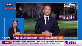 Voeux d'Emmanuel Macron: "2024, une année de résultats"