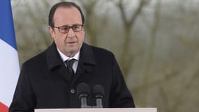 Déjà le 17 février à Sarre-Union, François Hollande condamnait d'autres dégradations de sépultures.