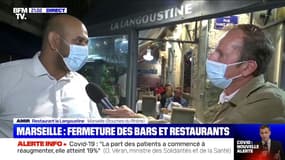 "On retombe dans le néant." Ce restaurateur marseillais va devoir fermer son établissement à partir de samedi