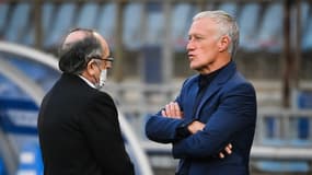 Noël Le Graët et Didier Deschamps