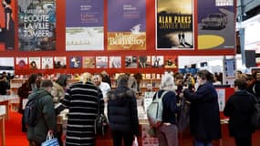 Salon du livre, à Paris, le 16 mars 2018