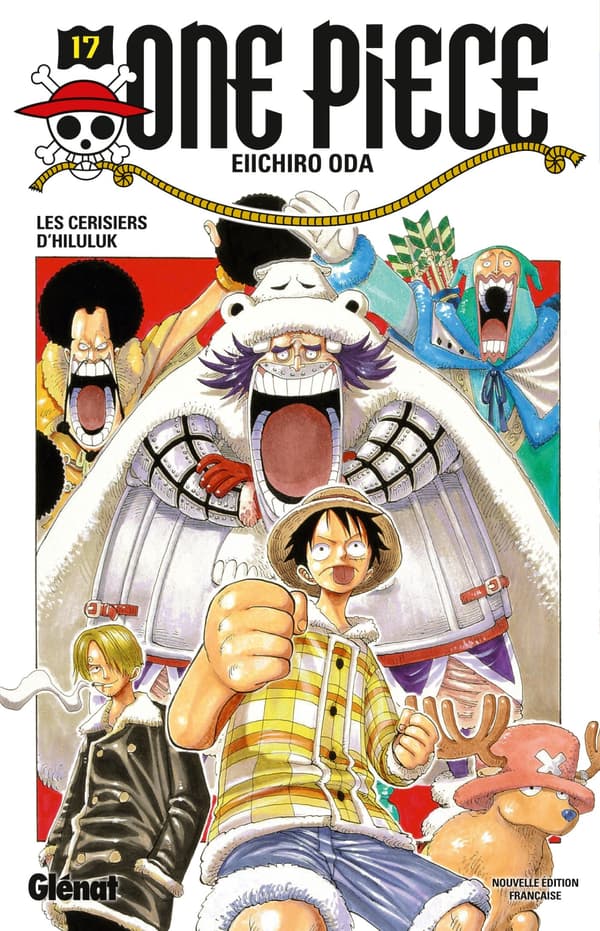 La couverture du tome 17 de "One Piece"