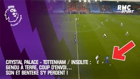 Crystal Palace - Tottenham / insolite  : Genou à terre, coup d’envoi…  Son et Benteke s’y perdent !