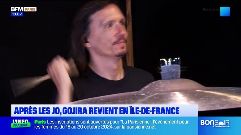 Après la cérémonie des Jeux olympiques, le groupe de metal Gojira annonce une date à l'Accor Arena