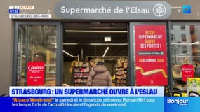 Strasbourg: un supermarché ouvre dans le quartier de l'Elsau, longtemps dépourvu de commerces de proximité