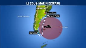 Comment s'organisent les recherches du sous-marin argentin disparu