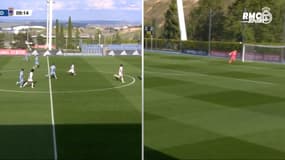 Real Madrid : Le missile d'Arribas du milieu de terrain avec la Castilla