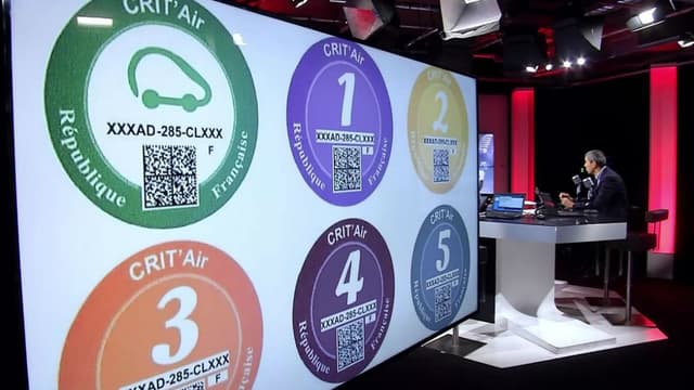 Six vignettes Crit'Air (de 1 à 5 et une verte pour les véhicules les plus propres) mais beaucoup de questions.