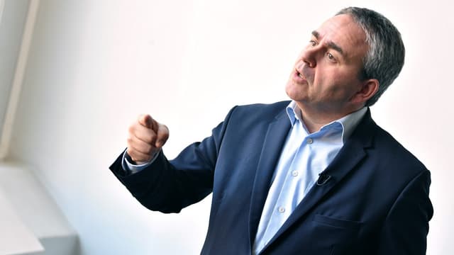 Le président du Conseil régional des Hauts-de-France Xavier Bertrand à Lille le 20 février 2019
