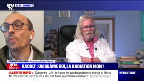 Didier Raoult blâmé: pour son avocat, "il y a une espèce de bruit autour de lui qui vient de s'éteindre"