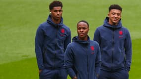 Marcus Rashford, Raheem Sterling et Jadon Sancho