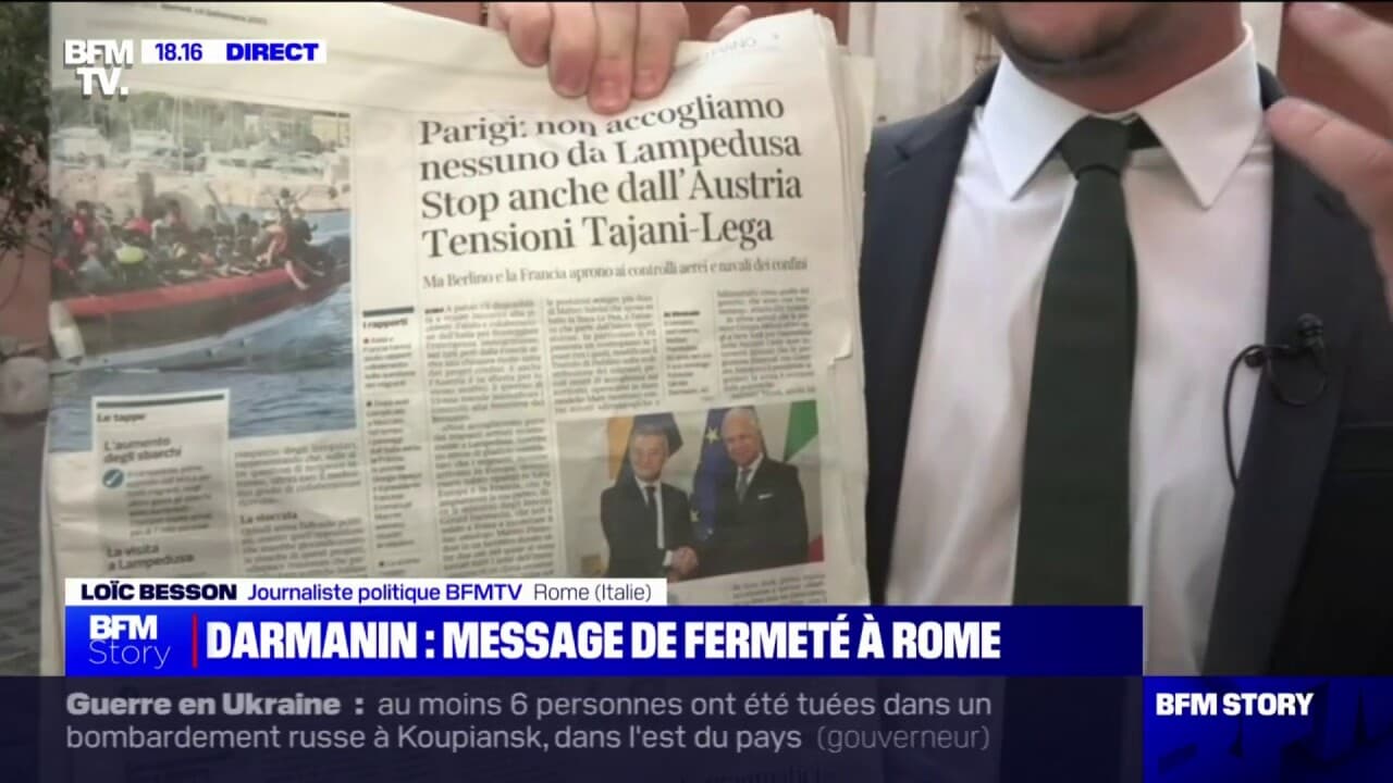 Il discorso fermo di Gérald Darmanin nei confronti dei migranti fa reagire gli italiani