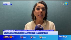 Laure Lavalette lance sa campagne au palais Neptune