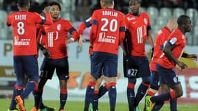 La joie des Lillois face à Evian-TG