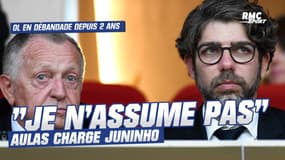 OL : "Des erreurs depuis 2 ans ? Je n'assume pas", Aulas se défausse sur Juninho 