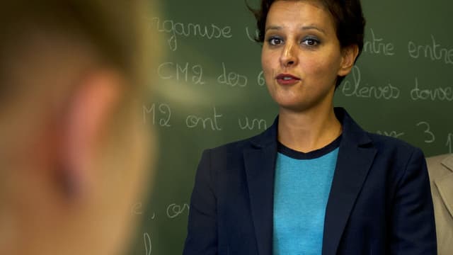 Najat Vallaud-Belkacem tient ce mardi sa traditionnelle conférence de presse pour présenter les nouveautés de la rentrée scolaire.