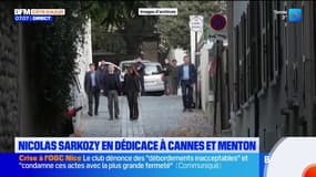 Alpes-Maritimes : Nicolas Sarkozy en dédicace à Cannes et Menton pour son nouveau livre