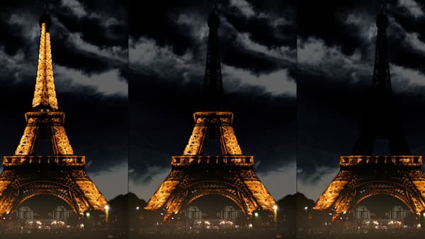 La Tour Eiffel fera l'objet d'une performance de mise en lumière.