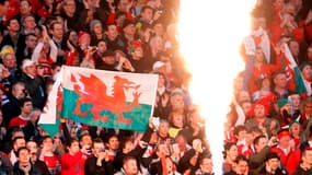 65 000 supporters s'étaient réunis au Millenium de Cardiff pour suivre la demi-finale de Coupe du monde contre les Bleus.