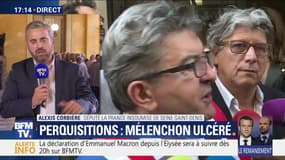 Perquisition: Jean-Luc Mélenchon dénonce "un coup de force politique" (1/2)