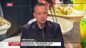 Mehdi Ghezzar, chef d'entreprise, dans les GG sur RMC, le 27 mai 2022